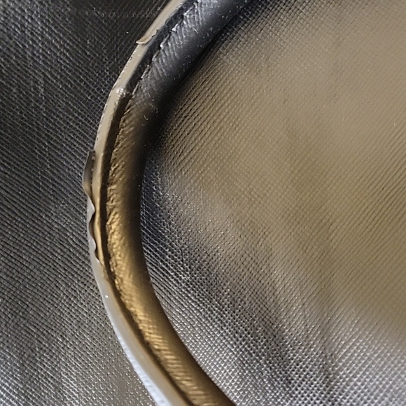 Tory Burch Robinson Double Zip Black Leather Tote - Picture 13 of 13